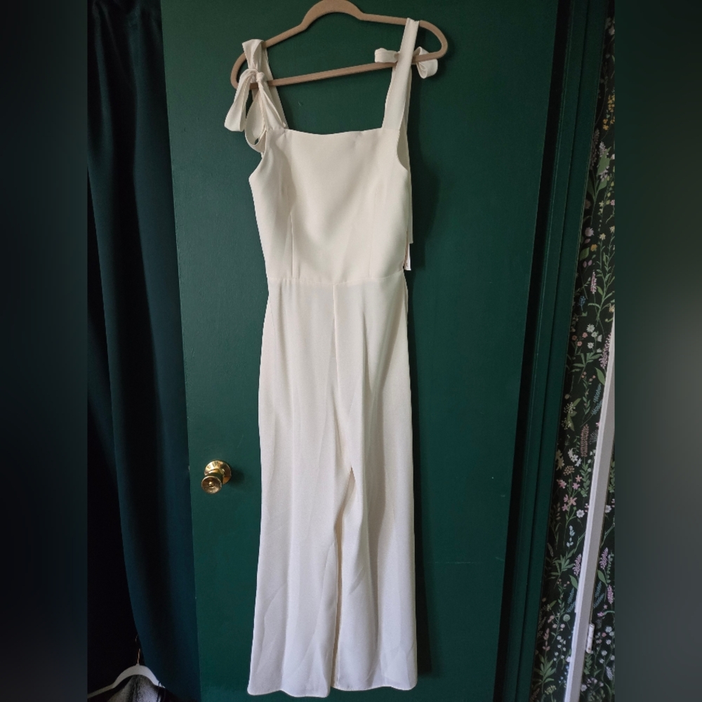 Amanda Uprichard White Strapless Dress Large